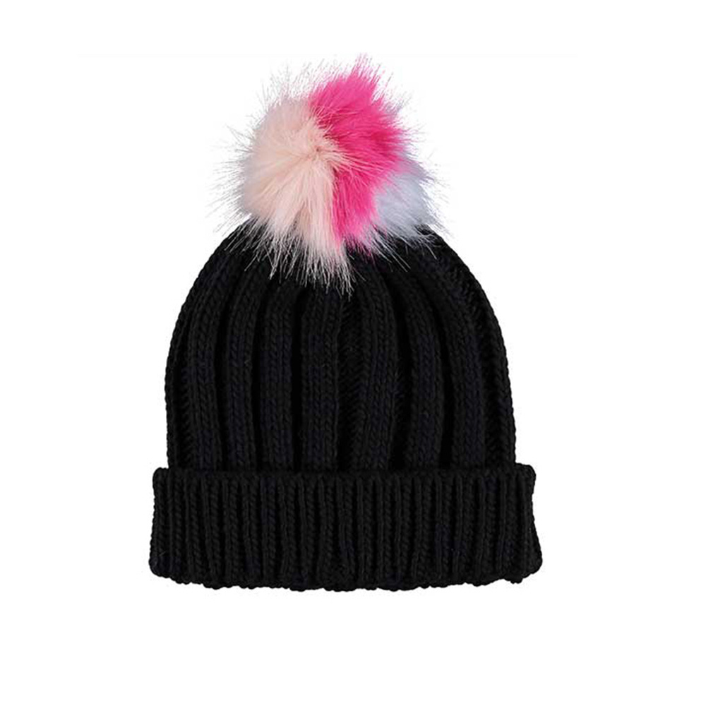 Multicolor Muts Met Pompons - Sarlini