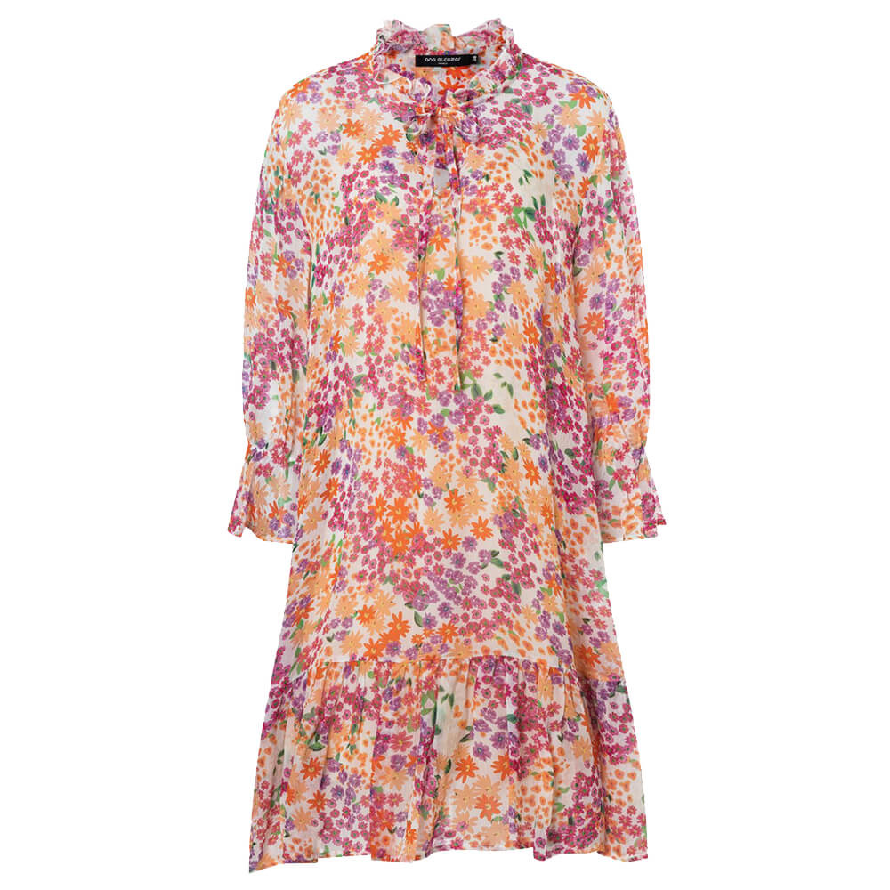 Swing Dress Ruffle 049152-3236 - Ana Alcazar