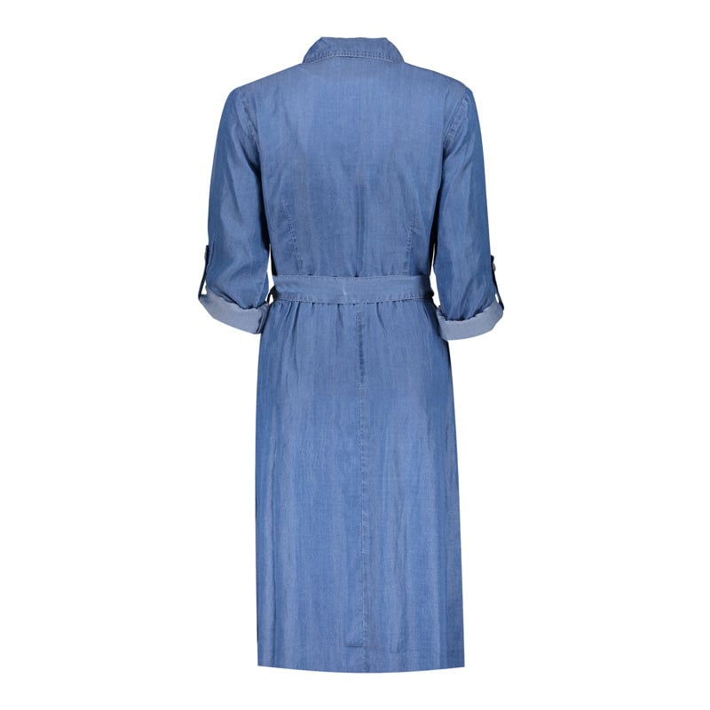 Dress Lyocell Button Closure Strap 17006-10 - Geisha