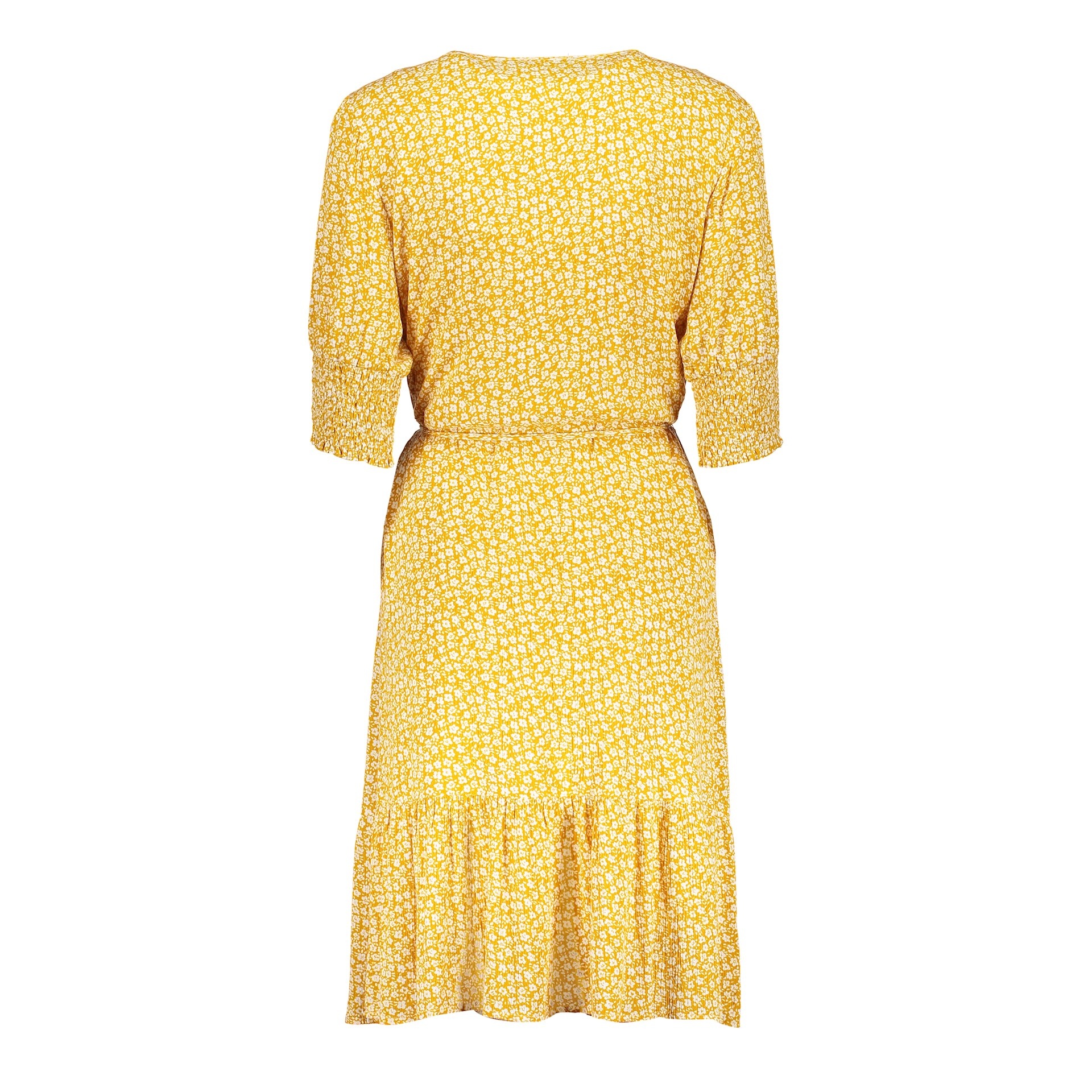 Dress All Over Print Flowers Smock At Arm 17056-26 - Geisha - Alternatieve afbeelding