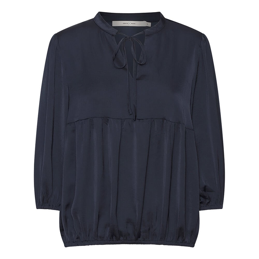 Baloon Recycle Top Navy - Costa Mani