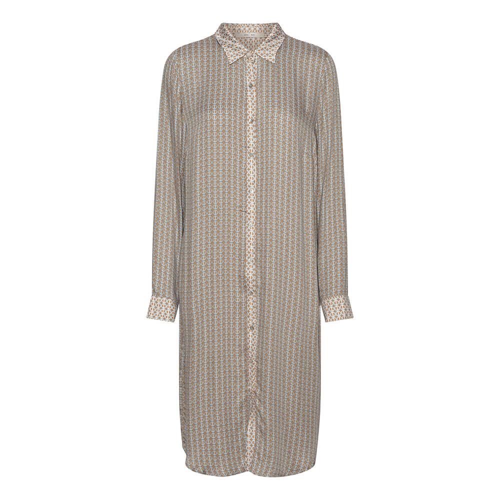 Charlotta Dress Blue Circle - Costa Mani