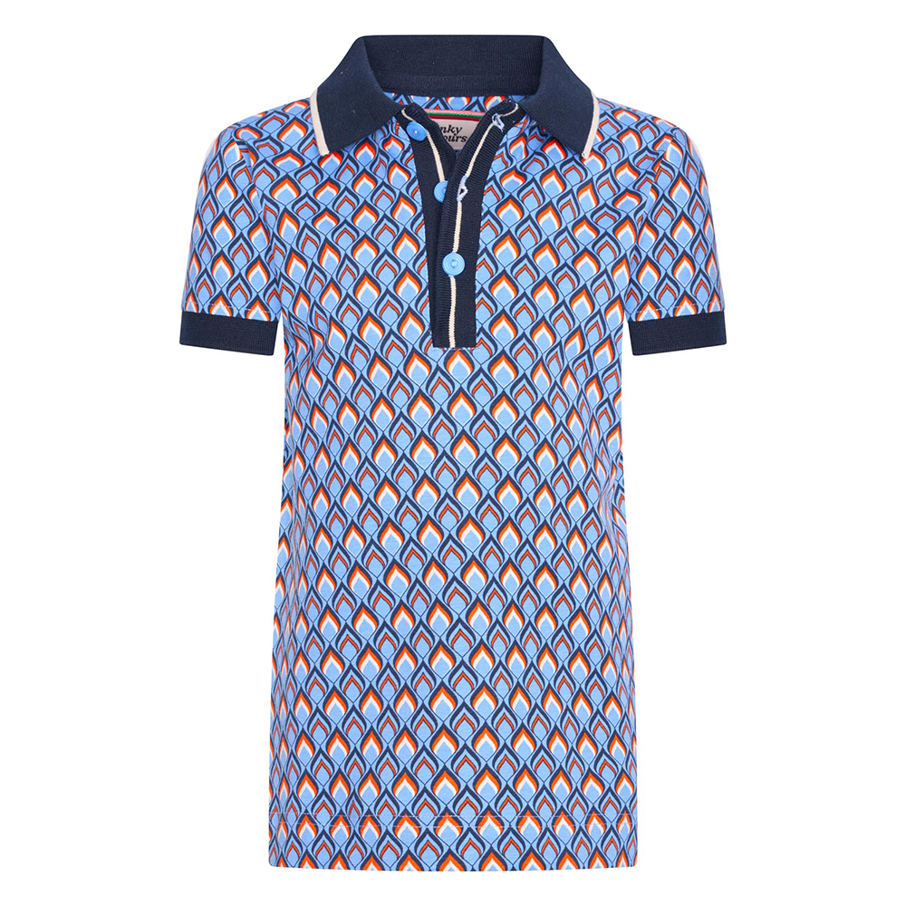 Boys The Conversation Polo - 4 Funky Flavours Kids