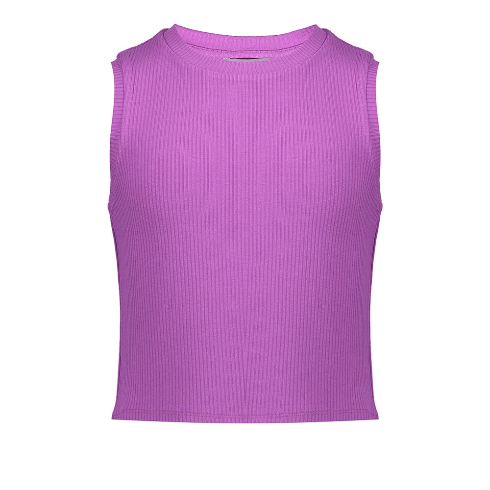 Crop Top Sleeveless Rib 32449 - Geisha Girls