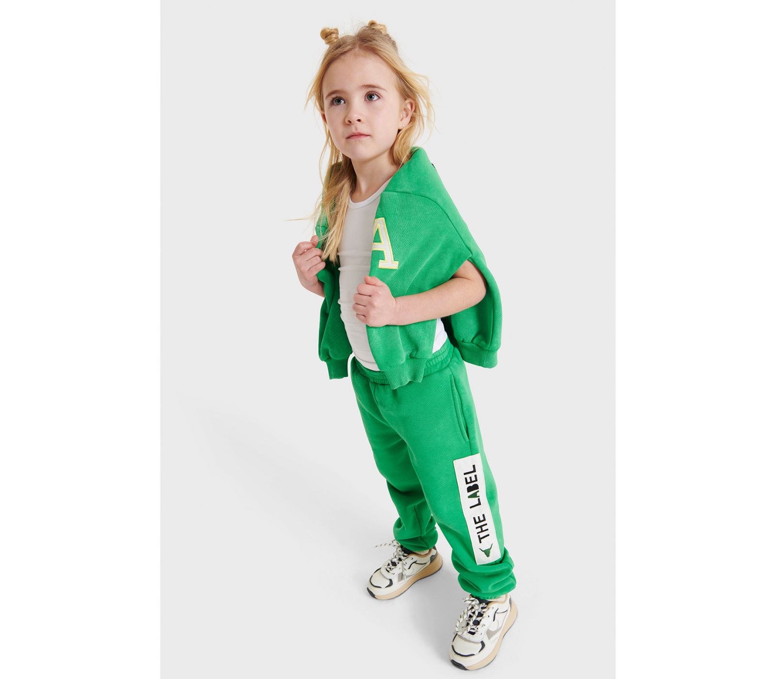 Kids Knitted Sweat Pants - Alix Mini - Alternatieve afbeelding