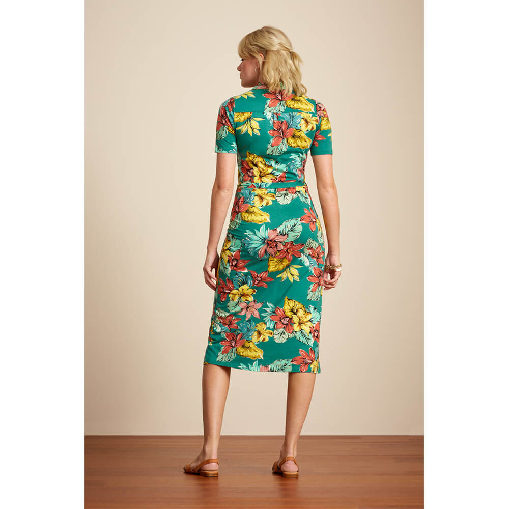 Rosie Slim Fit Dress Paraiso - King Louie