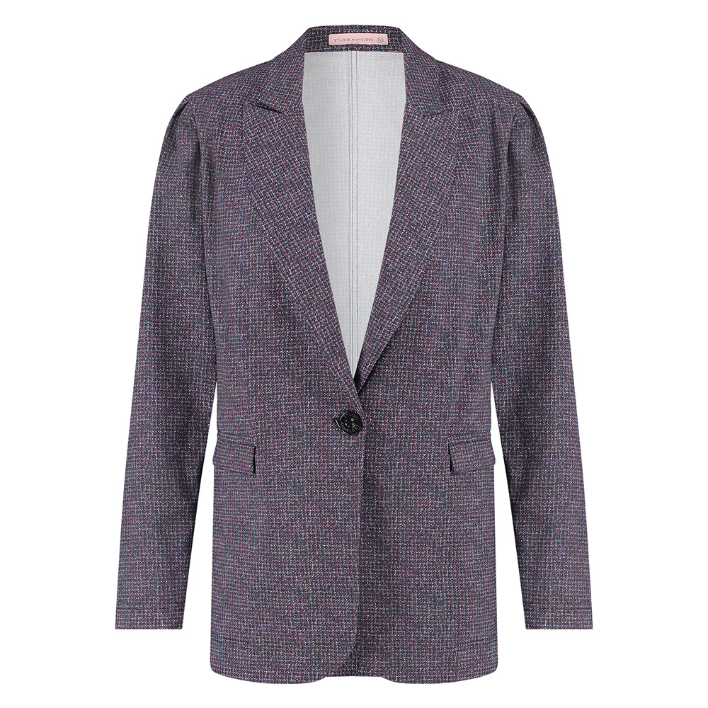 Silia Check Blazer - Studio Anneloes