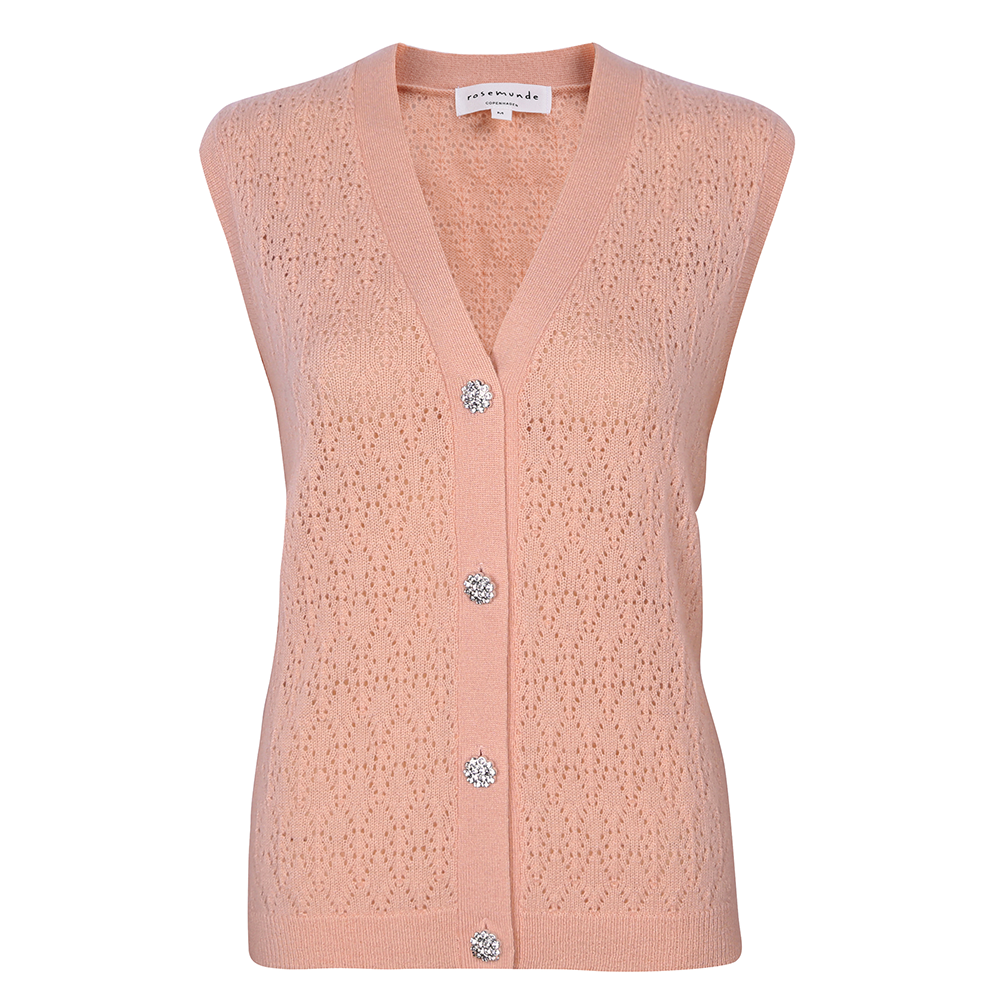 Laica Wool en Cashmere Vest - Rosemunde
