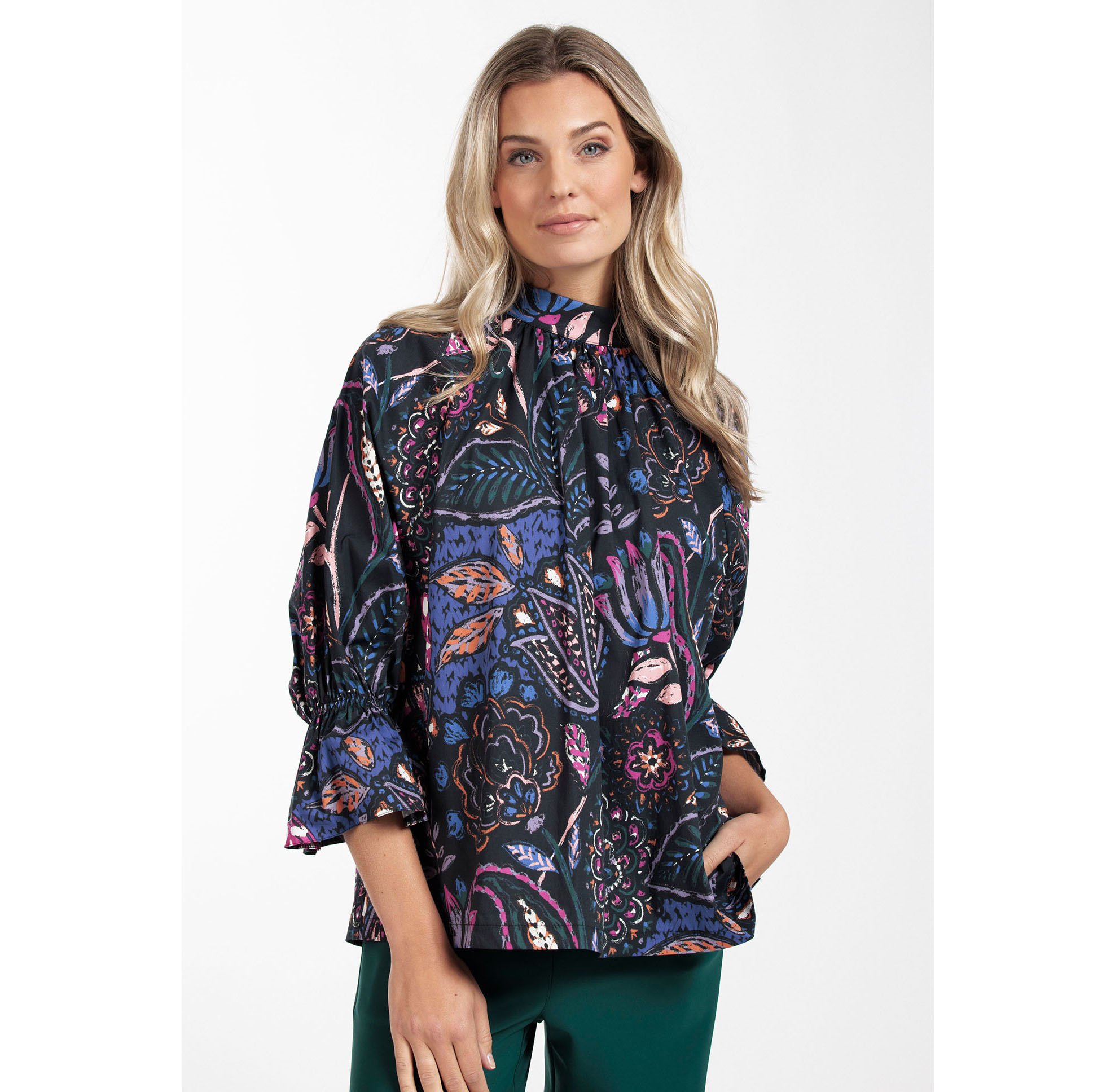 Logan flower Blouse - Studio Anneloes - Alternatieve afbeelding