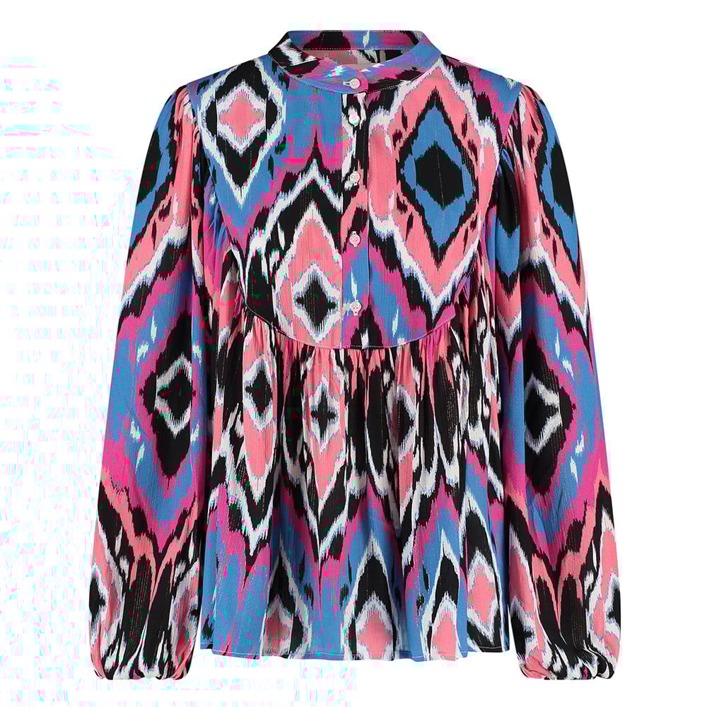 Flori Paint Blouse - Studio Anneloes