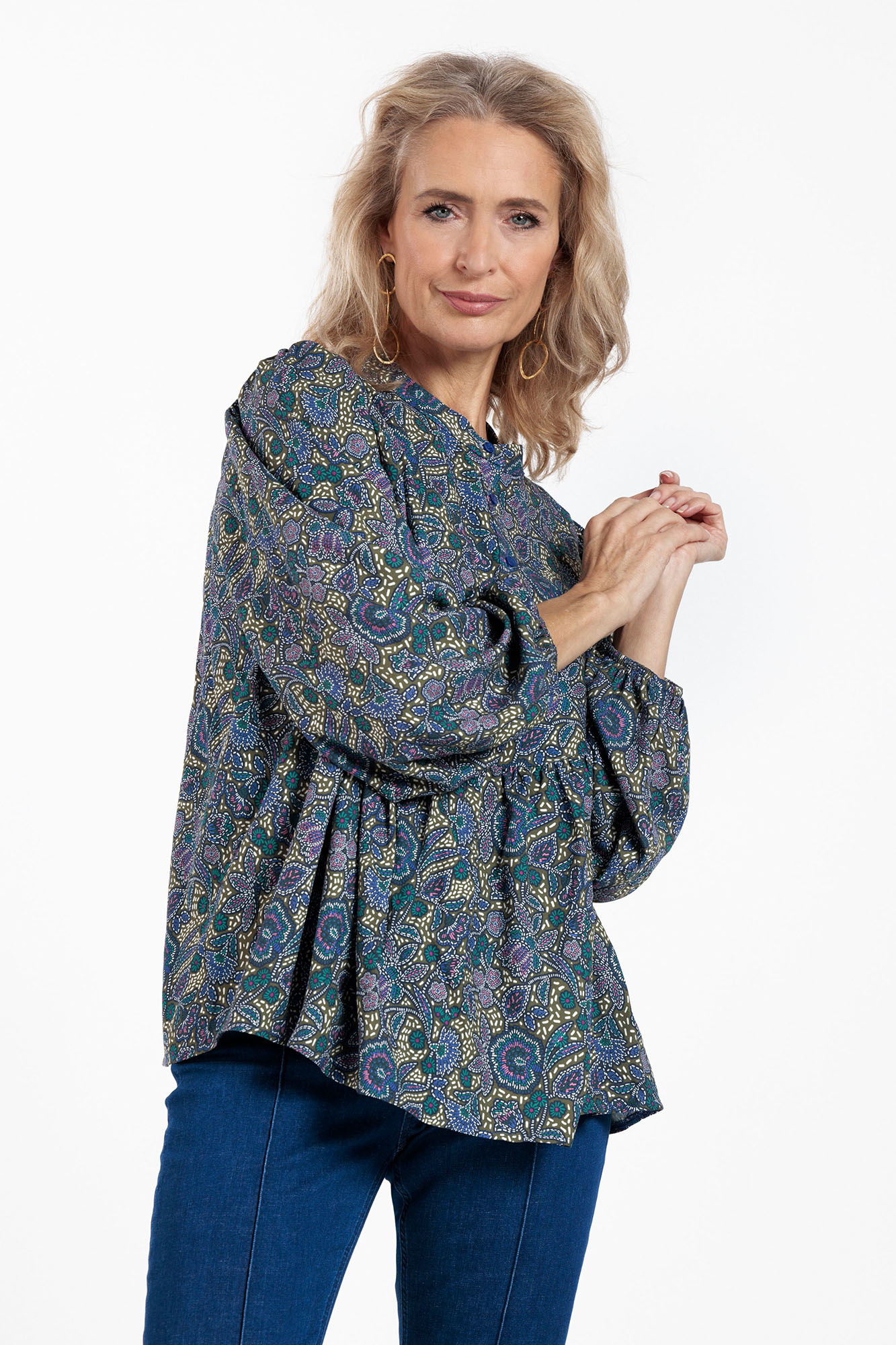 Flori Flower Blouse - Studio Anneloes