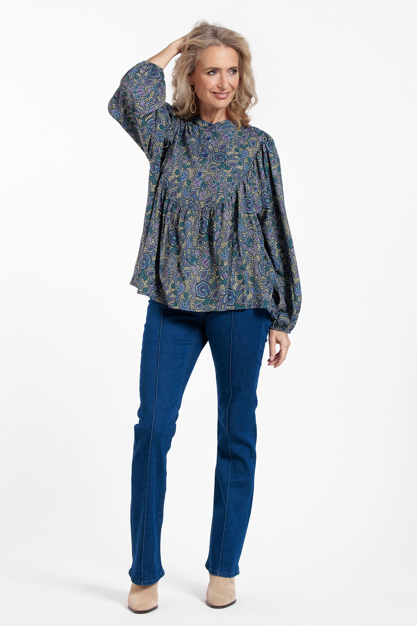 Flori Flower Blouse - Studio Anneloes