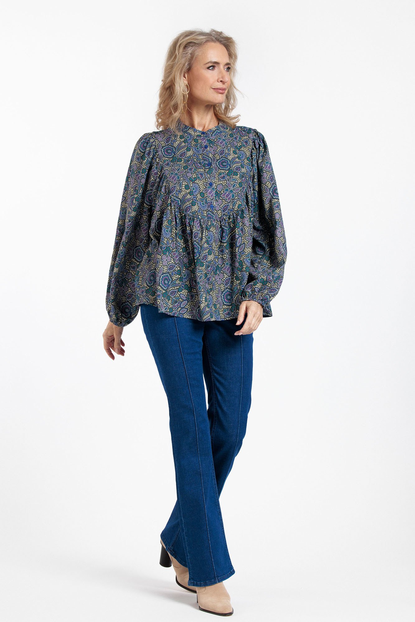 Flori Flower Blouse - Studio Anneloes