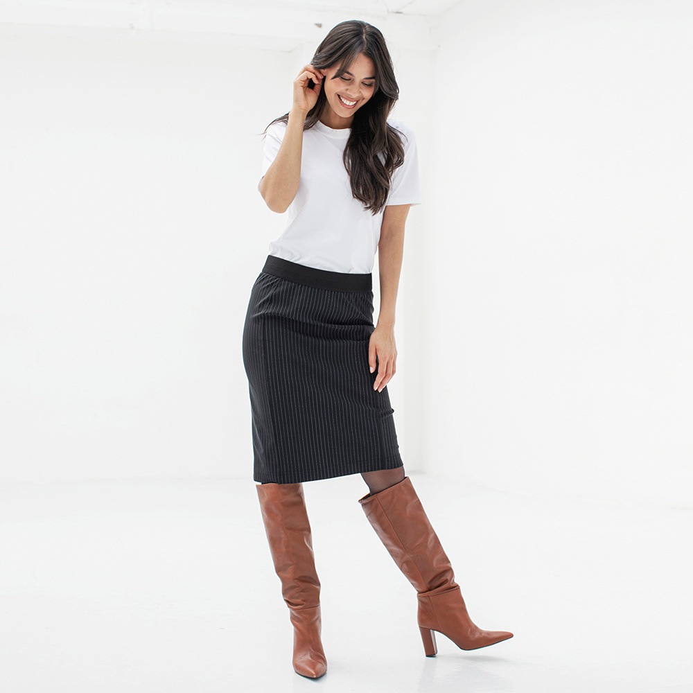 Simone Pinstripe Skirt - Studio Anneloes - Alternatieve afbeelding