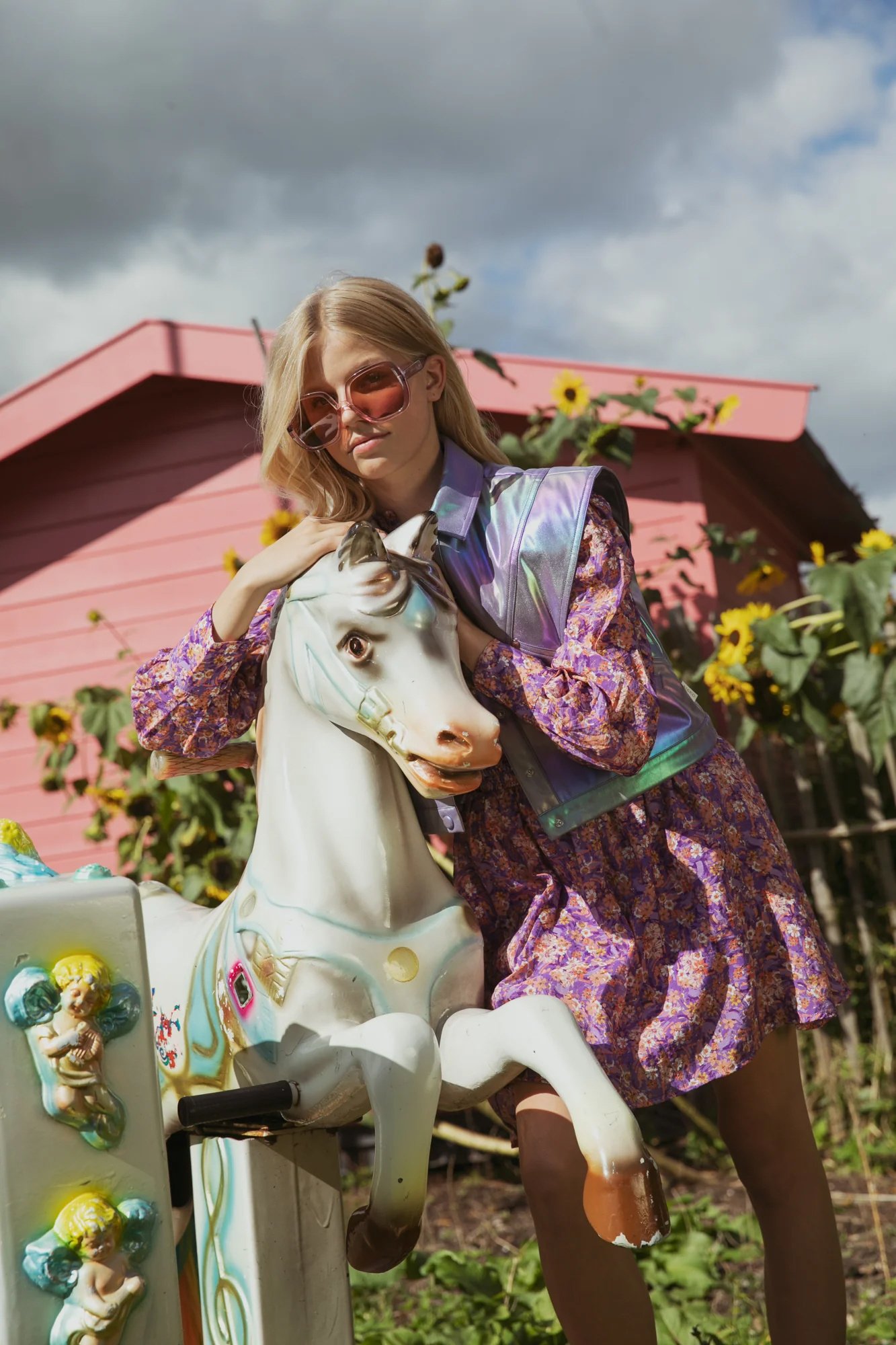 Angela Flower Dress - AI&KO