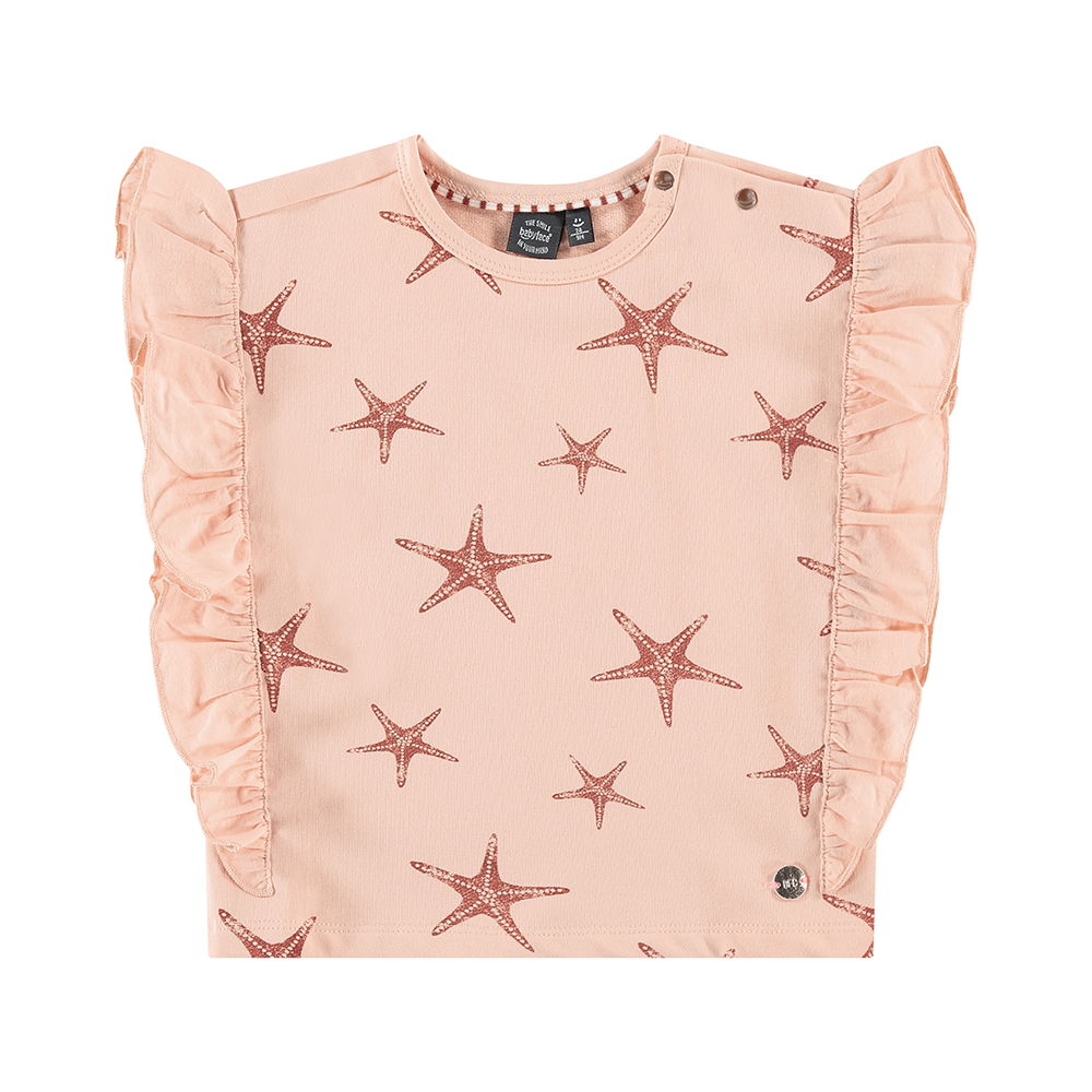 Girls Sweat Top Short Sleeve 8630 - Babyface