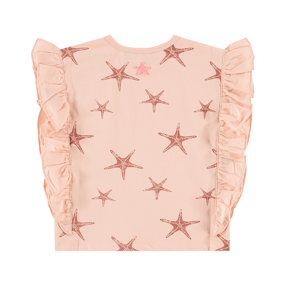 Girls Sweat Top Short Sleeve 8630 - Babyface - Alternatieve afbeelding