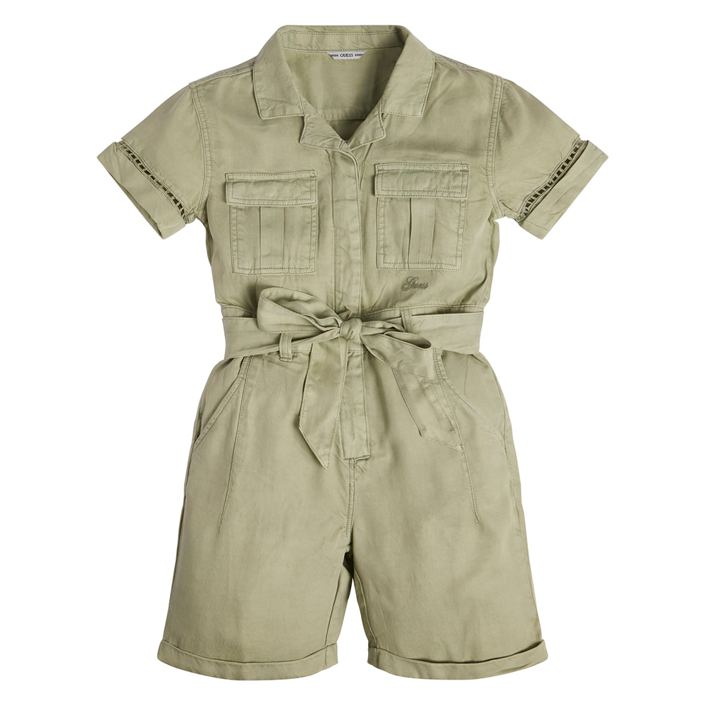 Dye Tencel Jumpsuit - GUESS KIDS