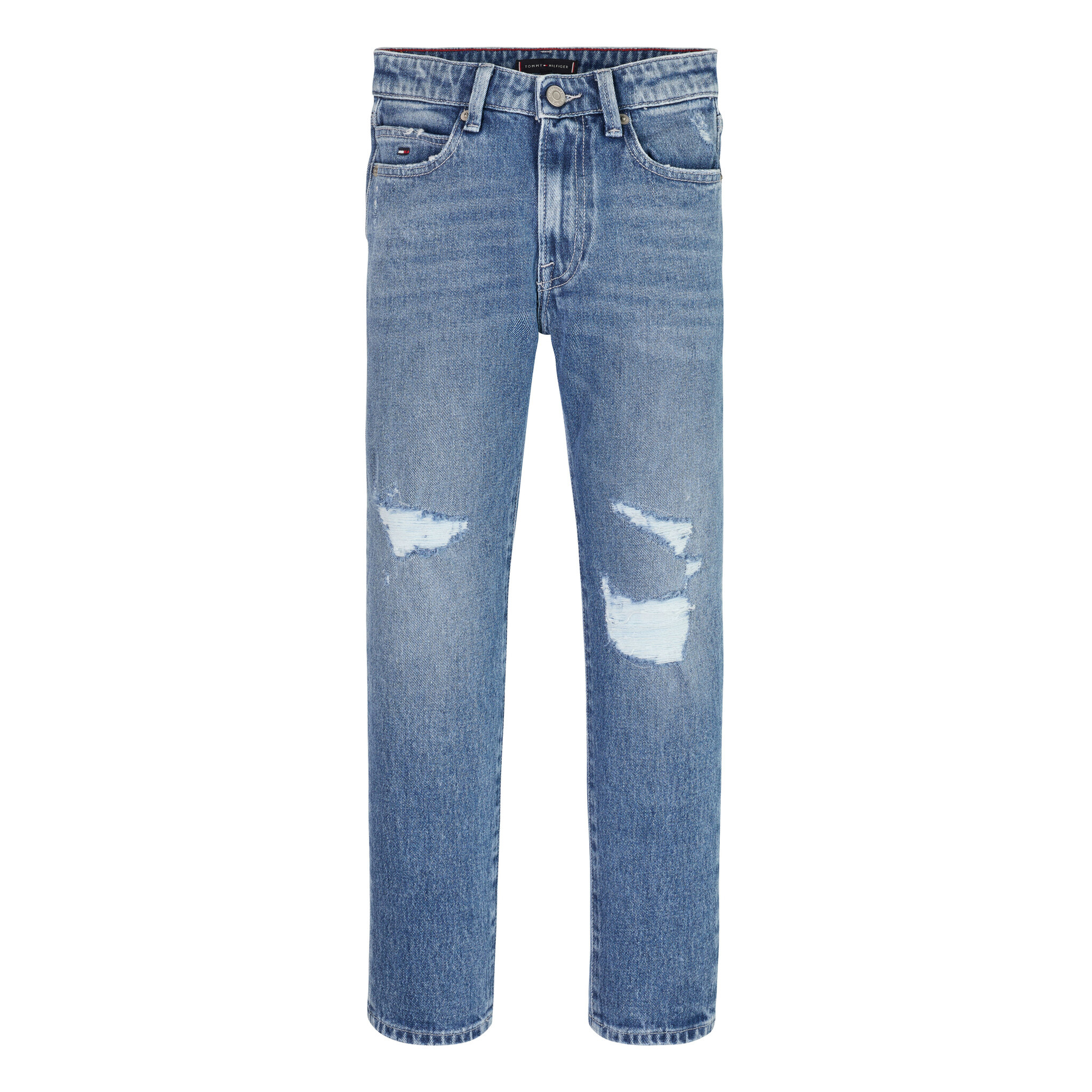 Modern Straight Destructions Jeans - Tommy Hilfiger Kids