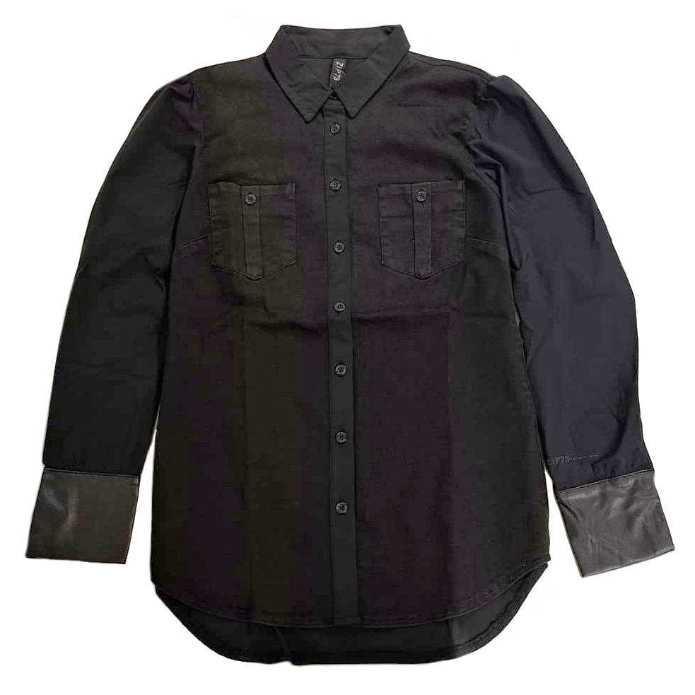 Blouse Jeans Lange Mouw - ZIP73