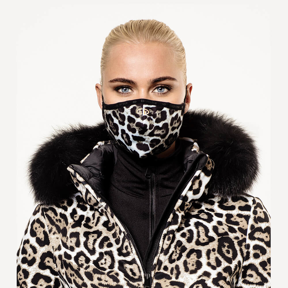 Goldbergh Loes Mask Leopard - Goldbergh