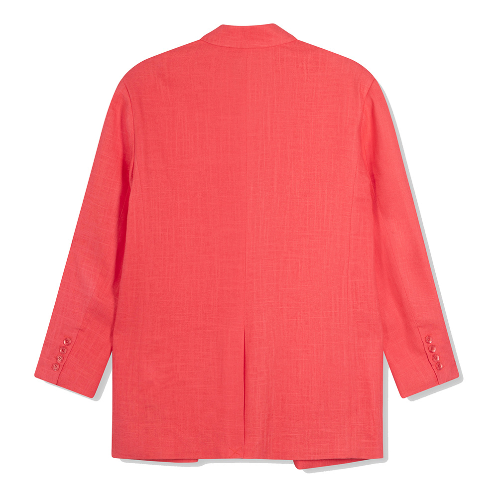 Ladies Woven Oversized Boucle Blazer - Alix The Label