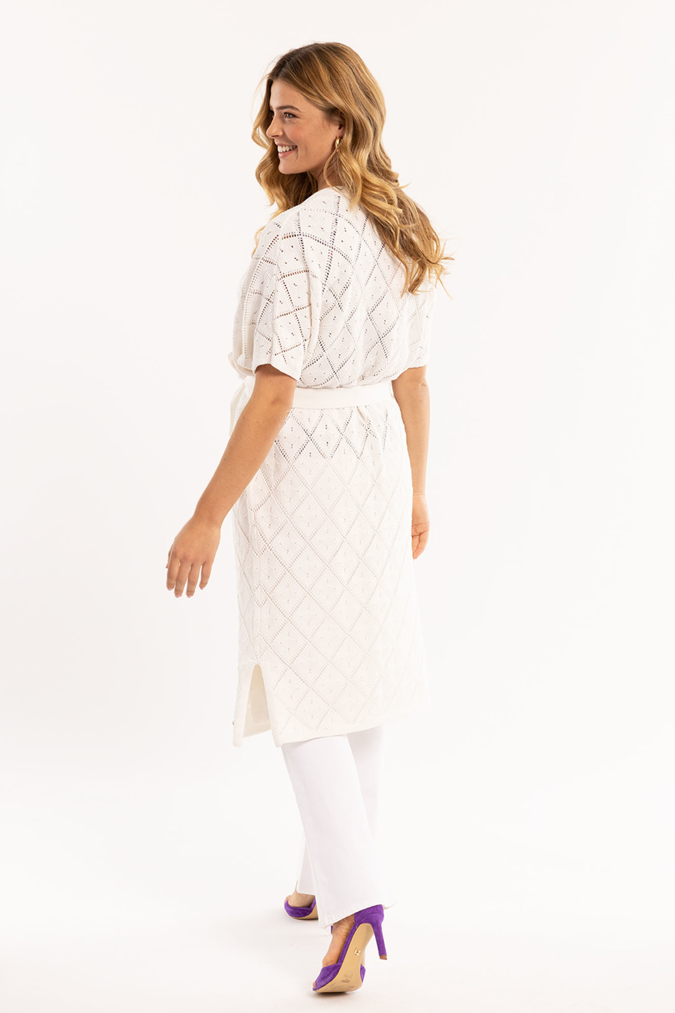 Asha Ajour Cardigan - Studio Anneloes