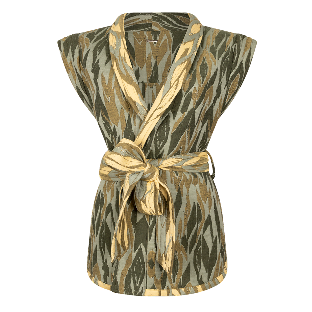 Melissa Ikat Pes Gilet - Aaiko