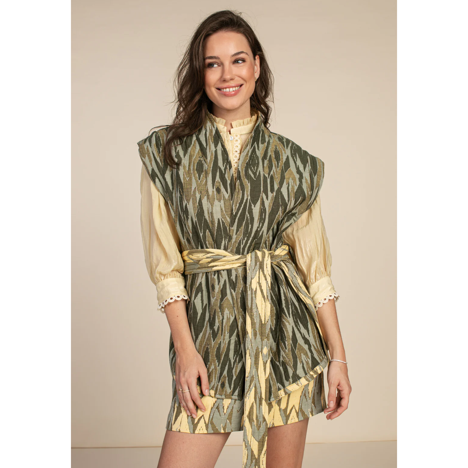 Melissa Ikat Pes Gilet - Aaiko - Alternatieve afbeelding