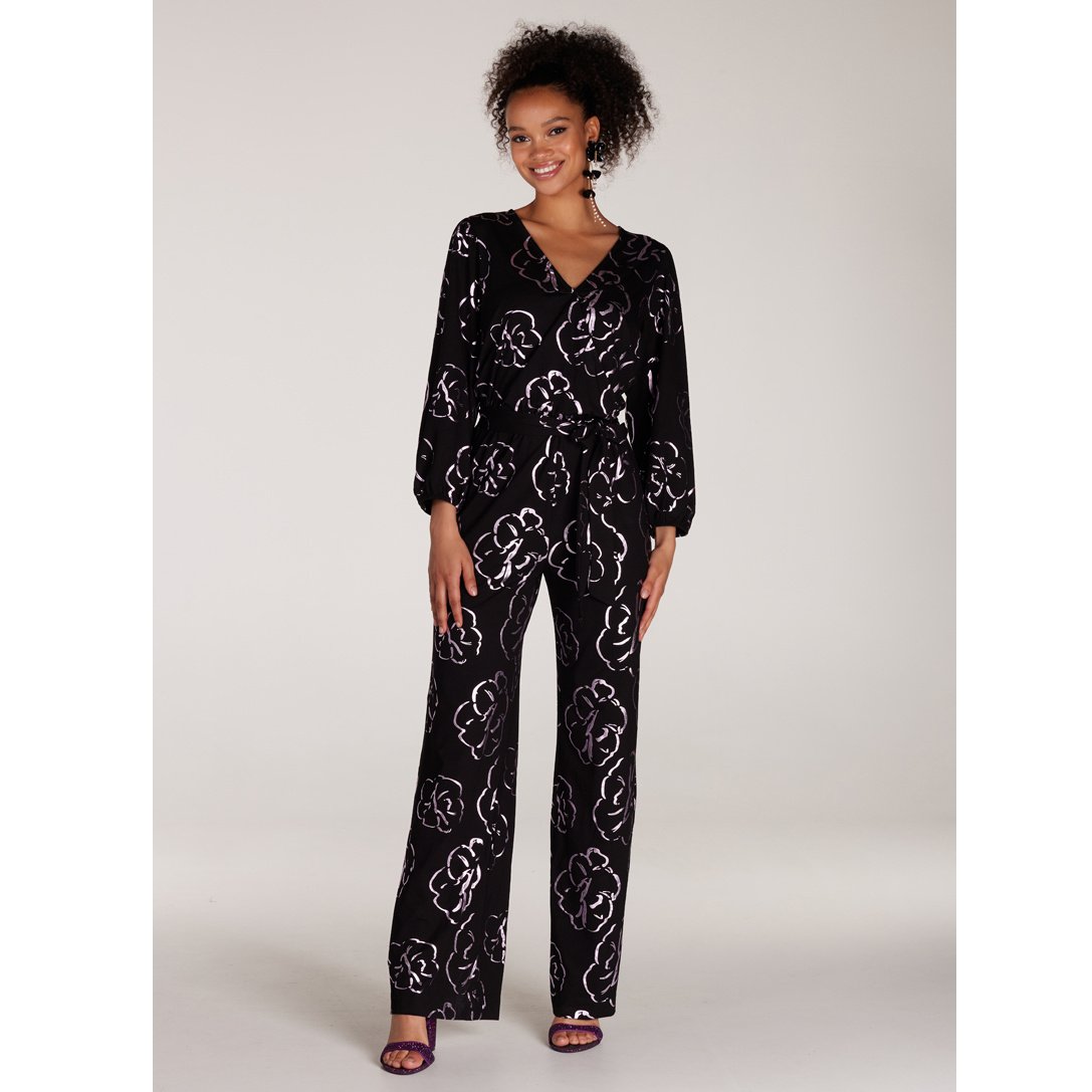 Pieta Jersey Foil Print Jumpsuit - Jansen Amsterdam - Alternatieve afbeelding