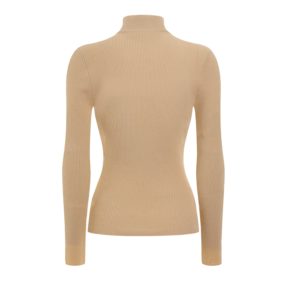 Micro Sequin Rib Lea Sweater - GUESS - Alternatieve afbeelding