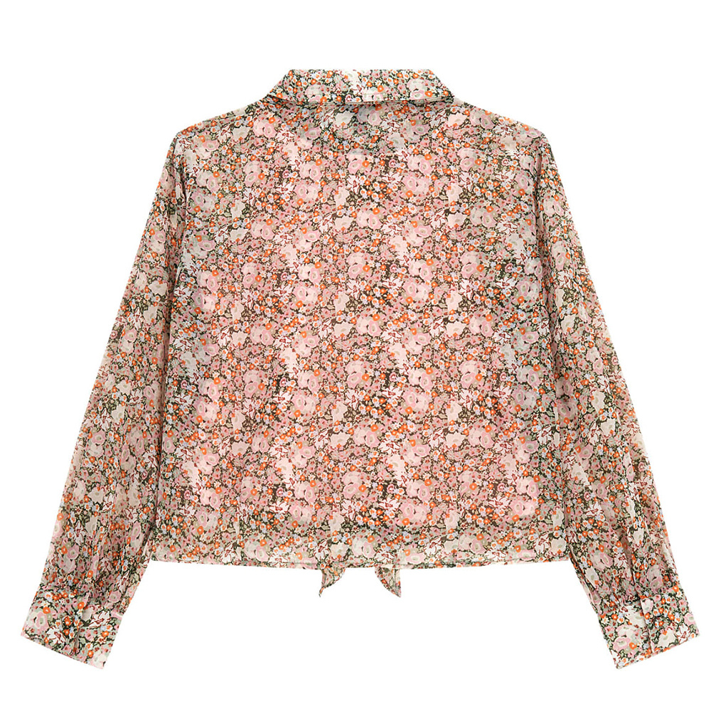 Longsleeve Bow Shirt - GUESS KIDS - Alternatieve afbeelding