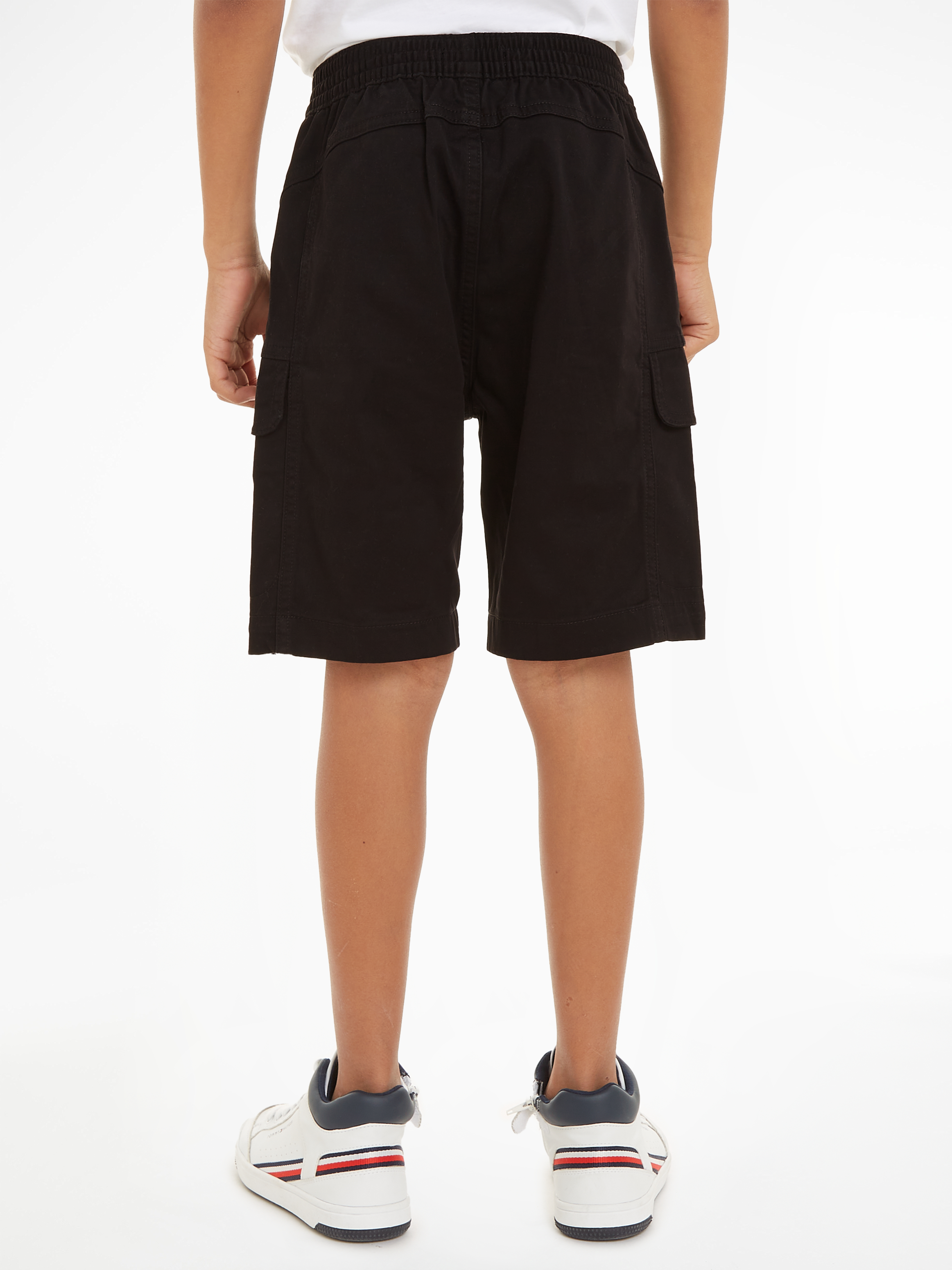 SATEEN CARGO SHORTS - Calvin Klein Kids - Alternatieve afbeelding