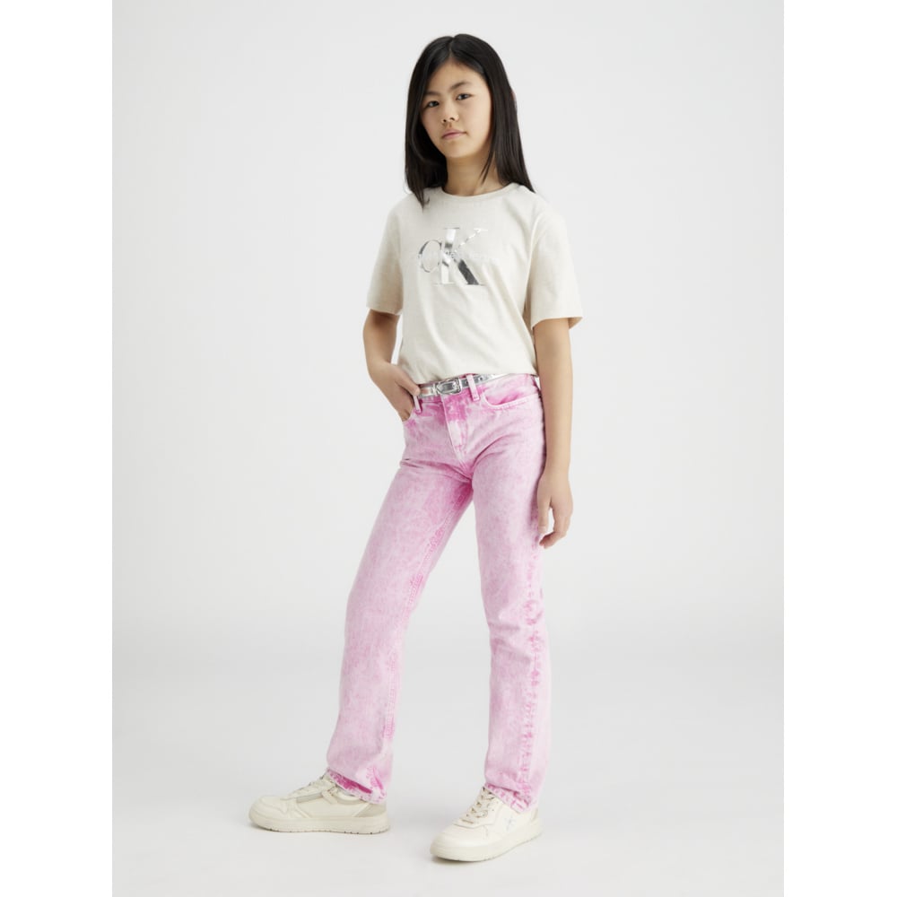 CK MONOGRAM SS T-SHIRT - Calvin Klein Kids