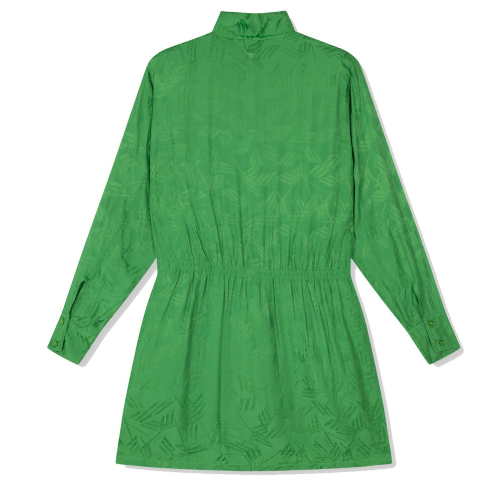 Ladies Woven Jacquard Blouse Dress - Alix The Label