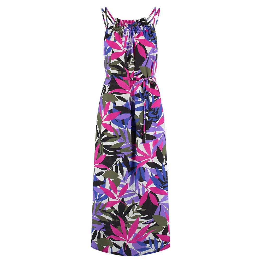 Louren Graphic Leaf Dress - Studio Anneloes