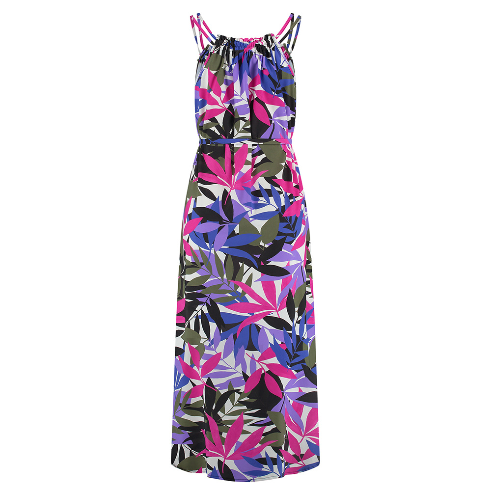 Louren Graphic Leaf Dress - Studio Anneloes