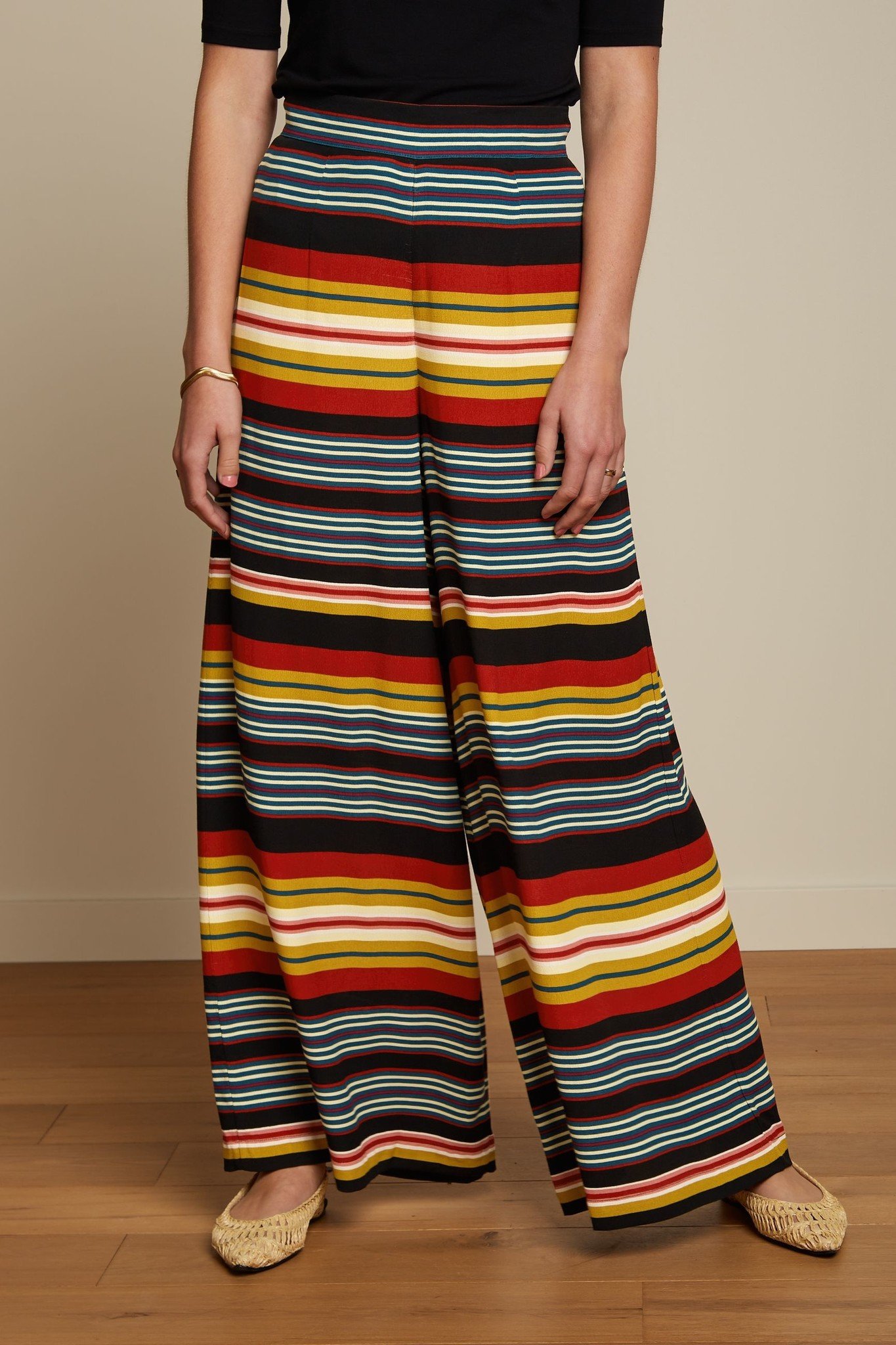 Palazzo Pants Maxim Stripe - King Louie - Alternatieve afbeelding
