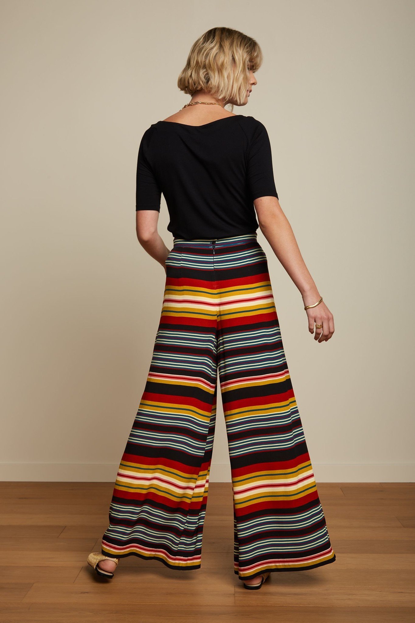 Palazzo Pants Maxim Stripe - King Louie
