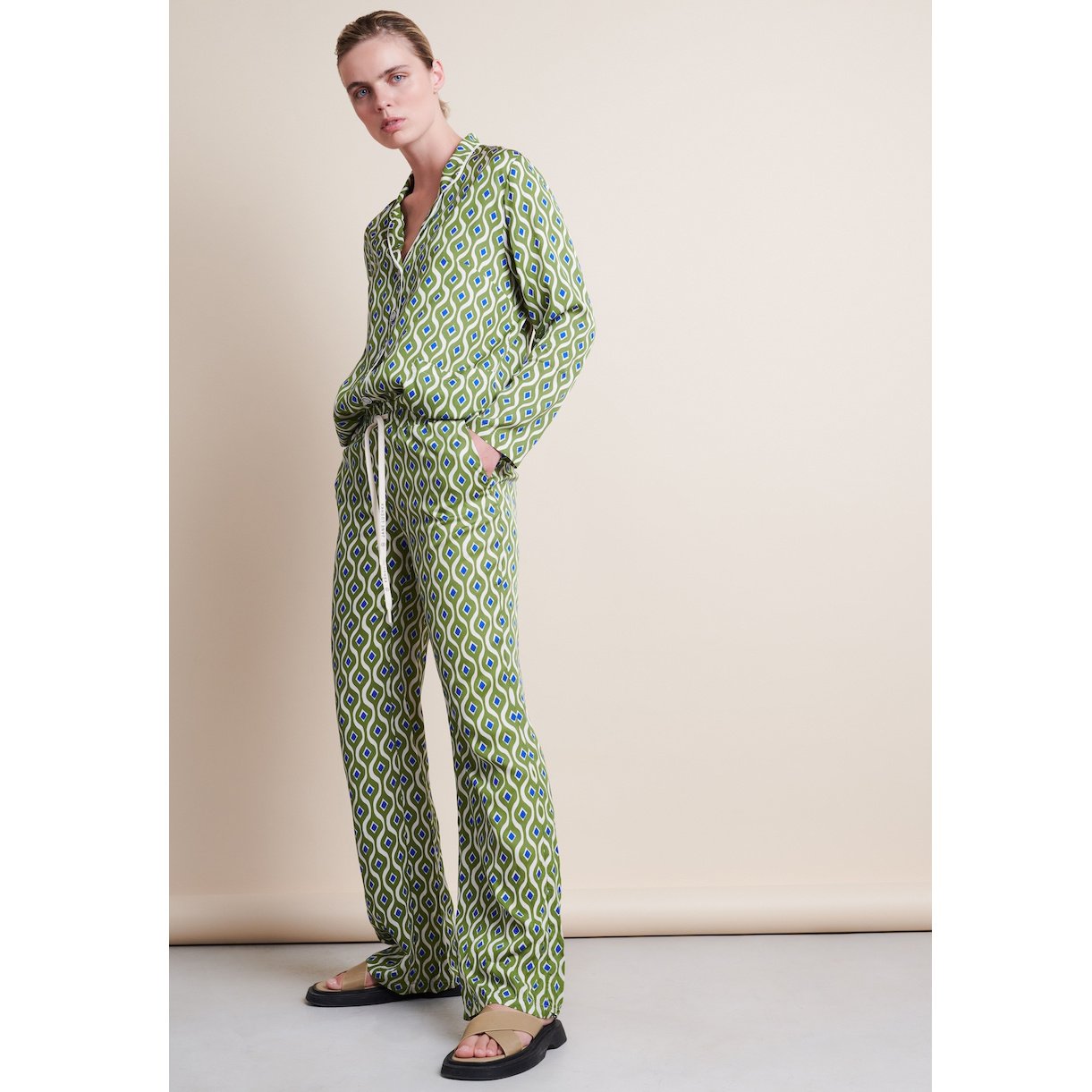 Pants Carola Grafisch Patroon - Jane Lushka - Alternatieve afbeelding