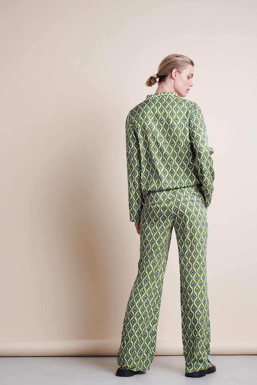 Pants Carola Grafisch Patroon - Jane Lushka
