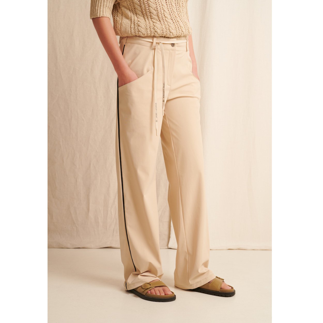 Pants Emine Technical Jersey - Jane Lushka - Alternatieve afbeelding