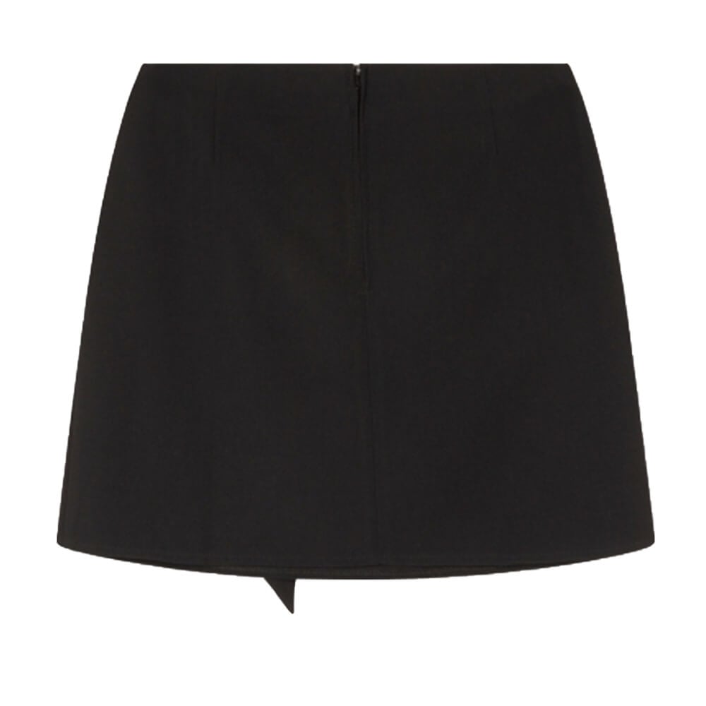 Woven Fake Wrap Skirt - Alix The Label - Alternatieve afbeelding