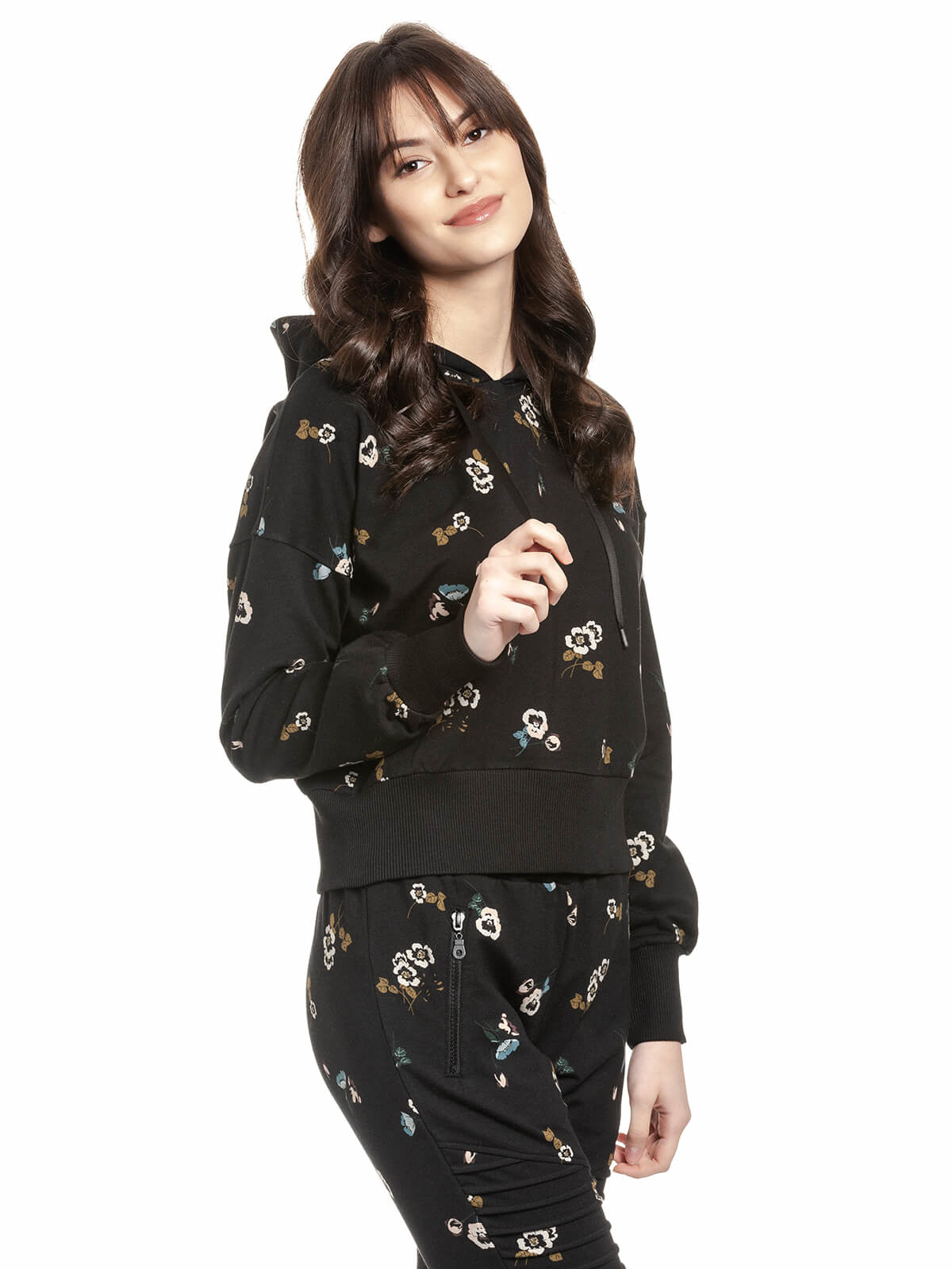 Floral Sport Hoodie - Vive Maria