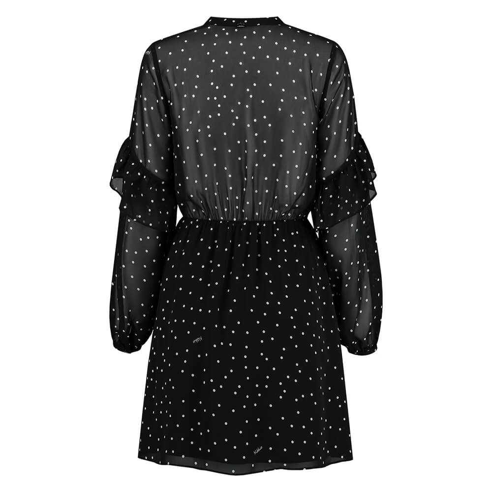 Dotted Ruffle Dress - NIKKIE