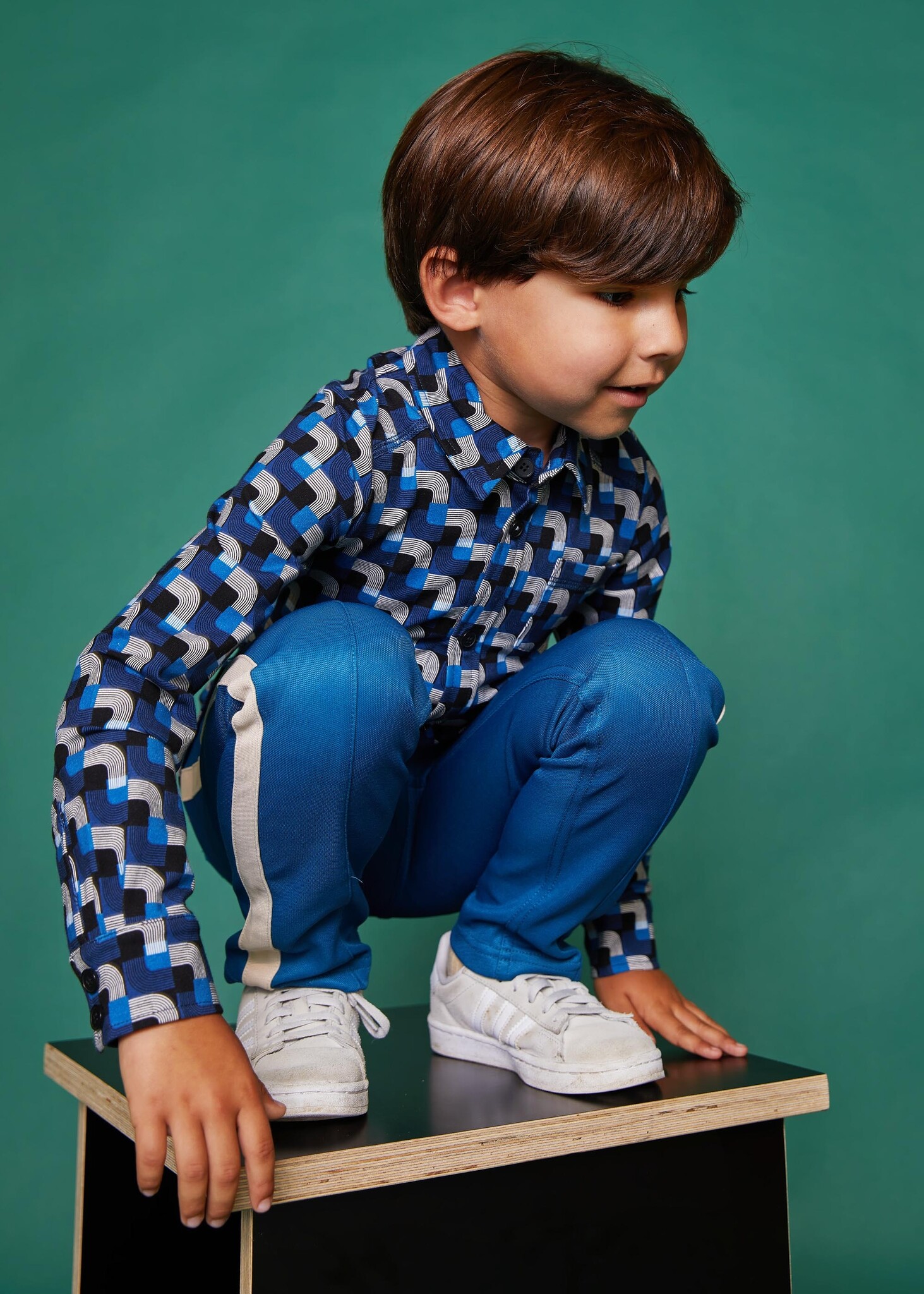 The Horizon Pants - 4 Funky Flavours Kids - Alternatieve afbeelding