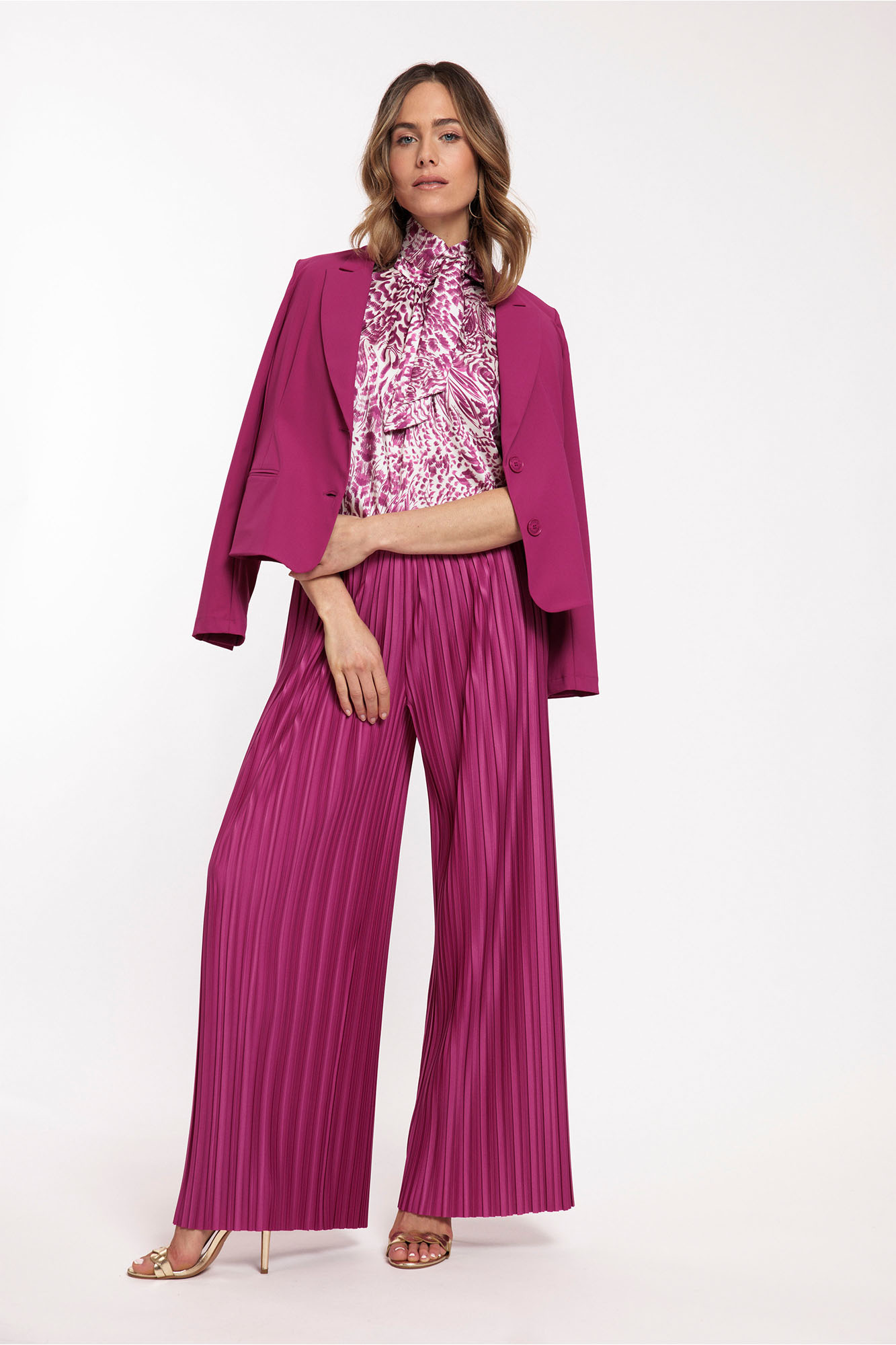 Frankie Plisse trousers - Studio Anneloes
