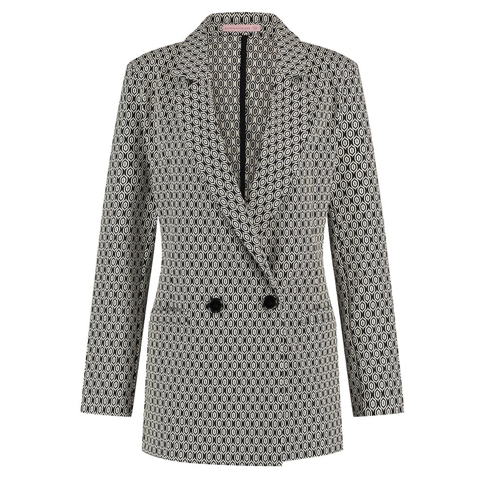 Sence Ornament Jacquard Blazer - Studio Anneloes