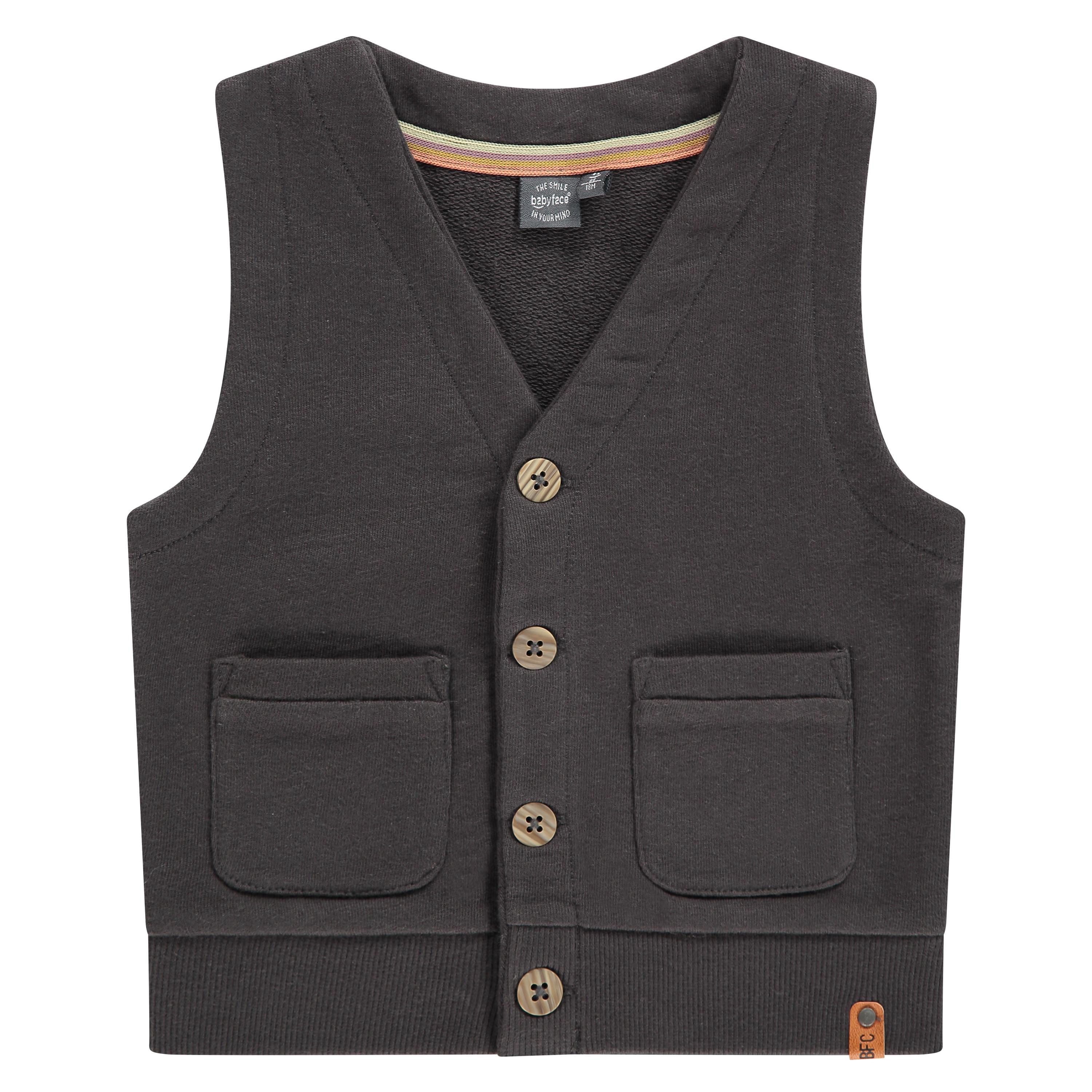 boys sleeveless sweat cardigan - Babyface
