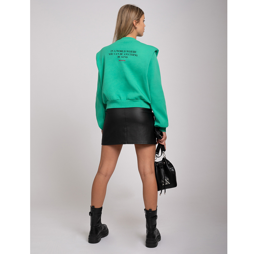 Padded Shoulder Sweater - NIK&NIK - Alternatieve afbeelding